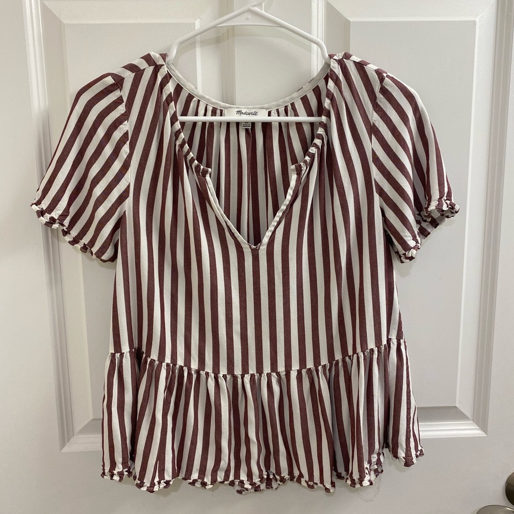 Madewell short sleeve shirt